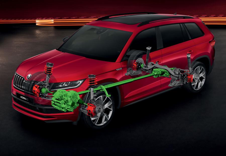 Схема Skoda Kodiaq Scout 2017 года  (WW) (фото 50 из 61)